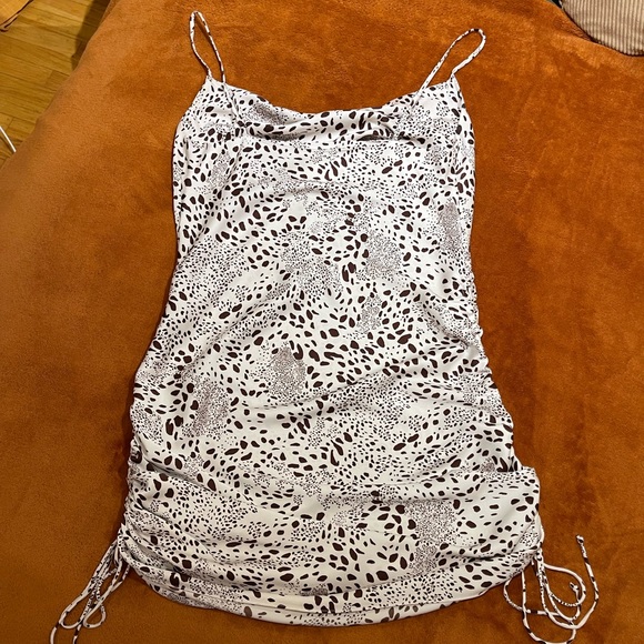 Wilfred Only Ruched Slip Dress - Picture 3 of 8